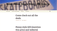 Desktop Screenshot of mikedeem.com